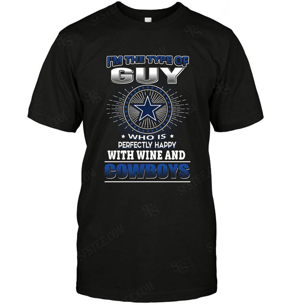 Nfl Dallas Cowboys Guy Loves Wine Sweater Plus Size Up To 5xl