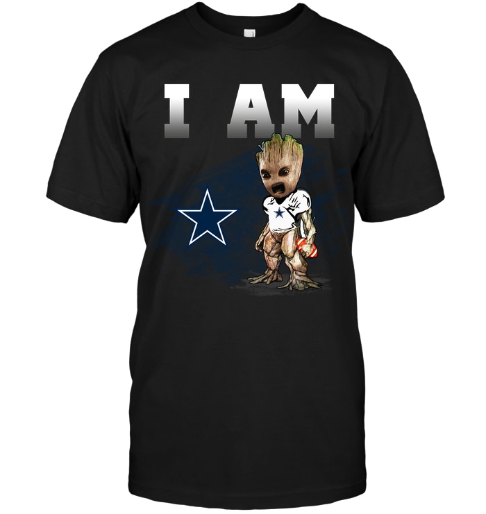 Nfl Dallas Cowboys I Am Groot Shirt Size Up To 5xl