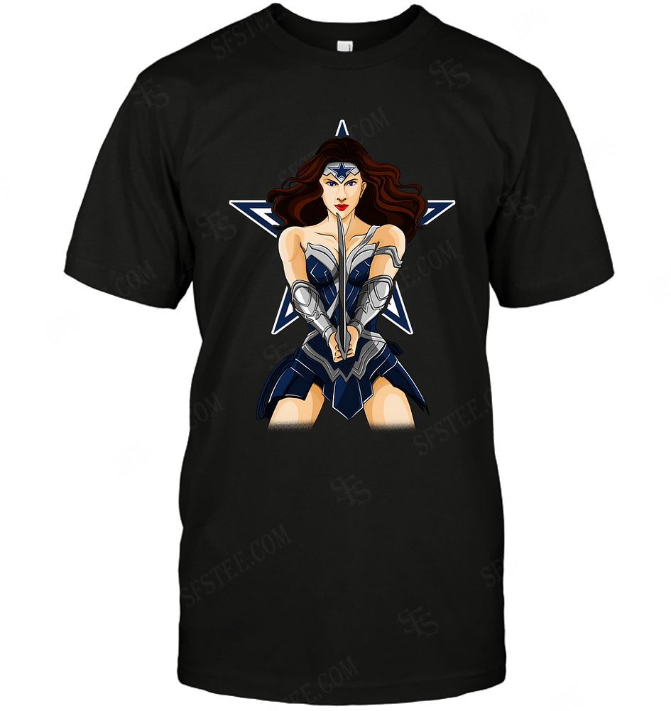 Nfl Dallas Cowboys Wonderwoman Dc Marvel Jersey Superhero Avenger Tshirt Plus Size Up To 5xl