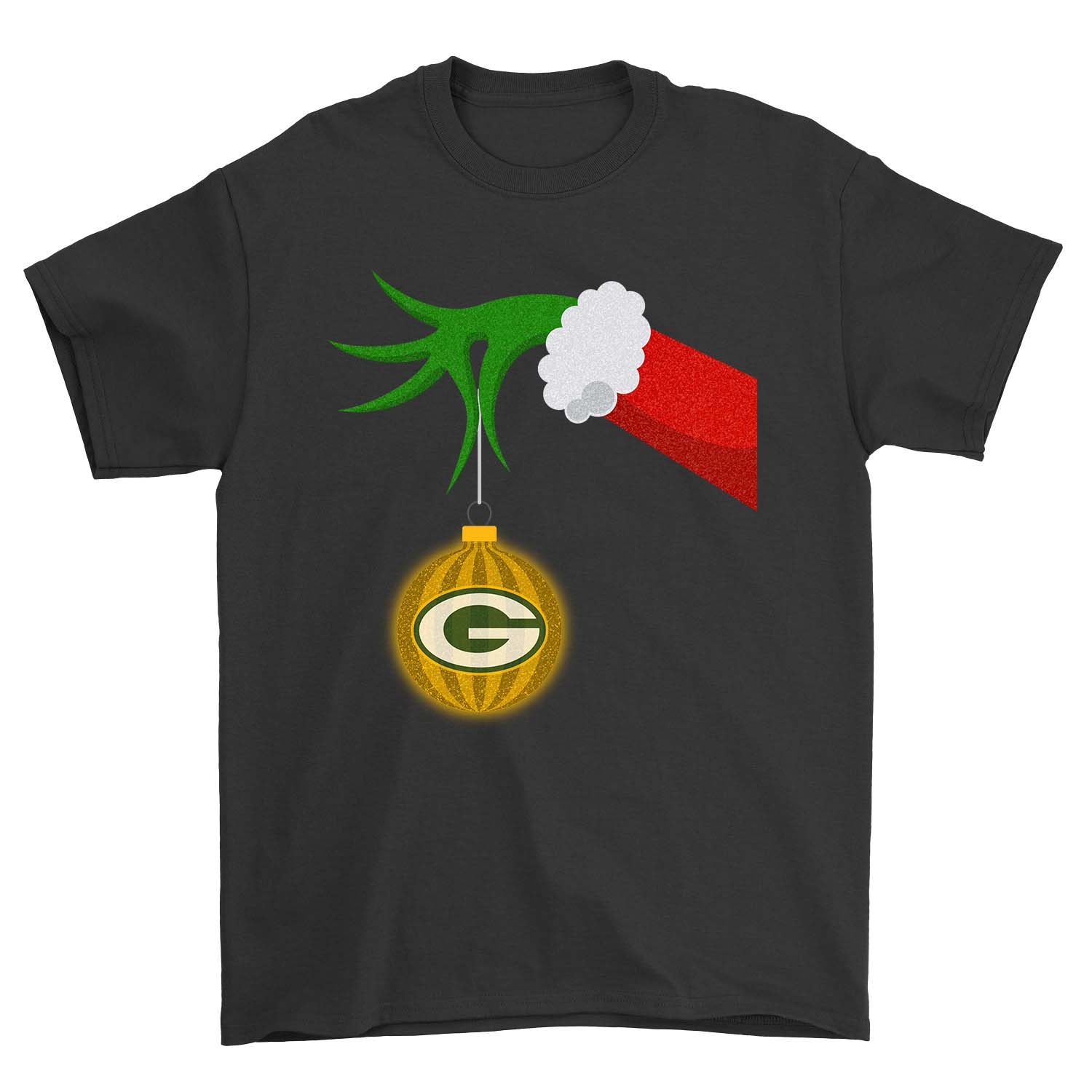 Nfl Green Bay Packers Grinch Hand Merry Christmas Green Bay Packers Hoodie Size Up To 5xl