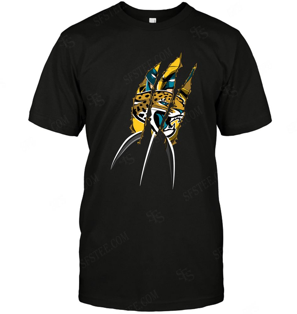 Nfl Jacksonville Jaguars Wolverine Dc Marvel Jersey Superhero Avenger Shirt Plus Size Up To 5xl