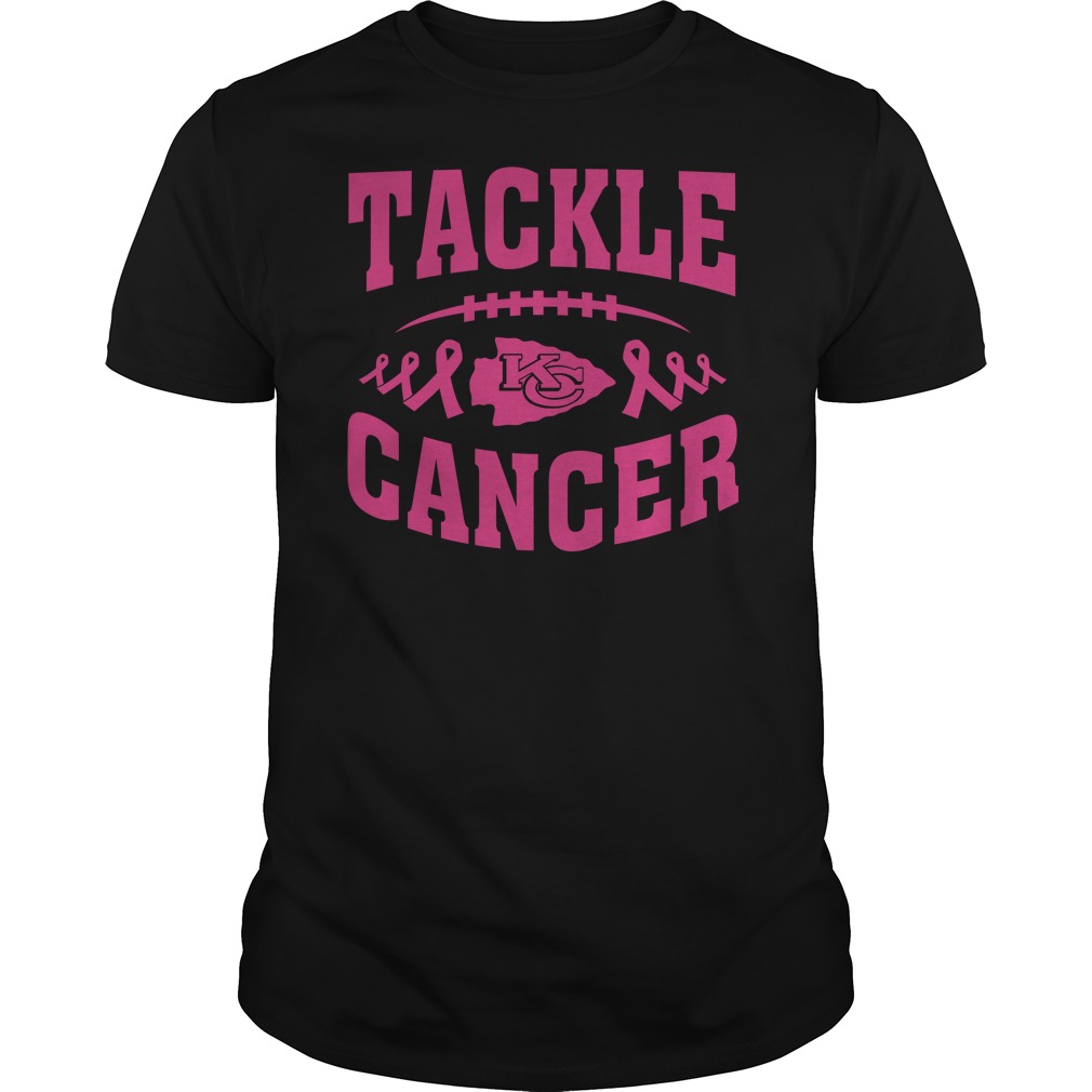 Nfl Kansas City Chiefs Tackle Breast Cancer Hoodie Size Up To 5xl