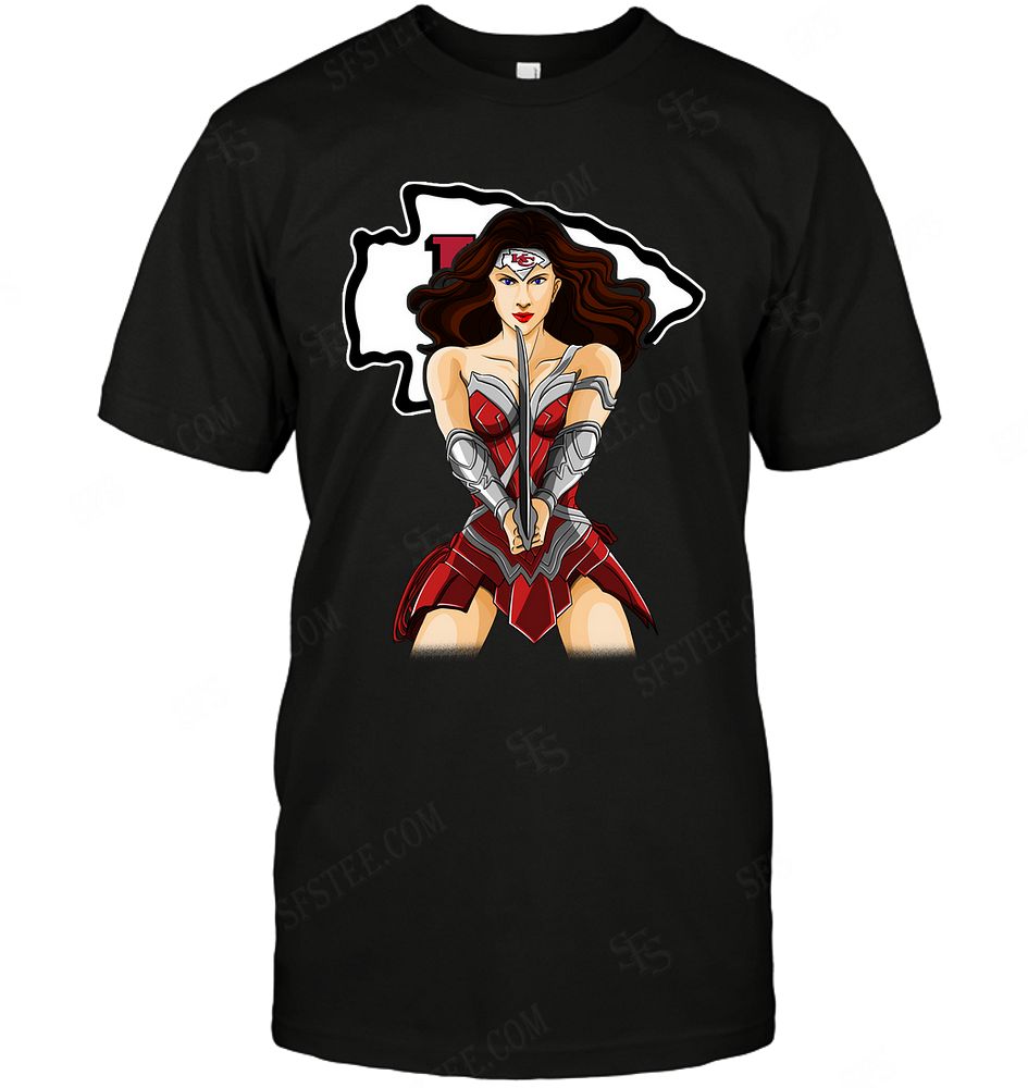 Nfl Kansas City Chiefs Wonderwoman Dc Marvel Jersey Superhero Avenger Tank Top Plus Size Up To 5xl