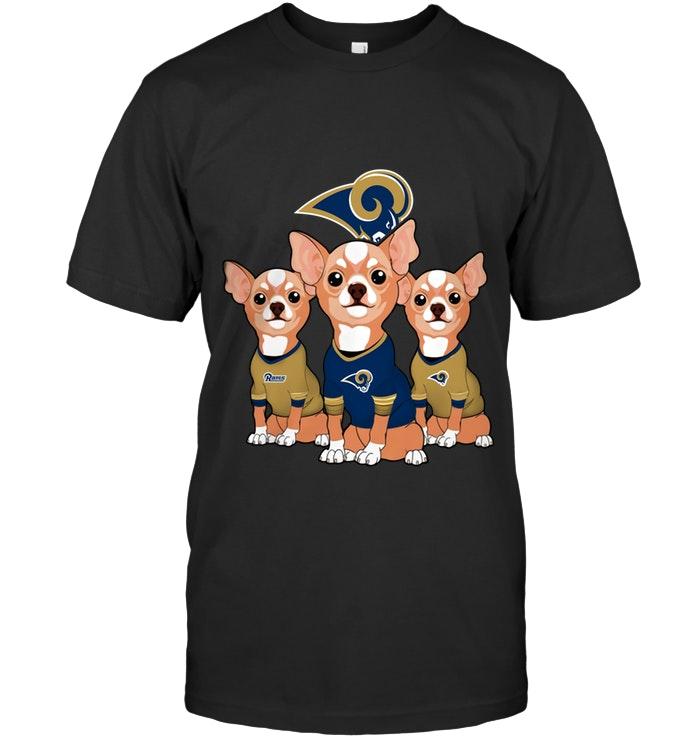 NFL Los Angeles Rams Chihuahuas Fan Shirt Long Sleeve Shirt Gift For Fan