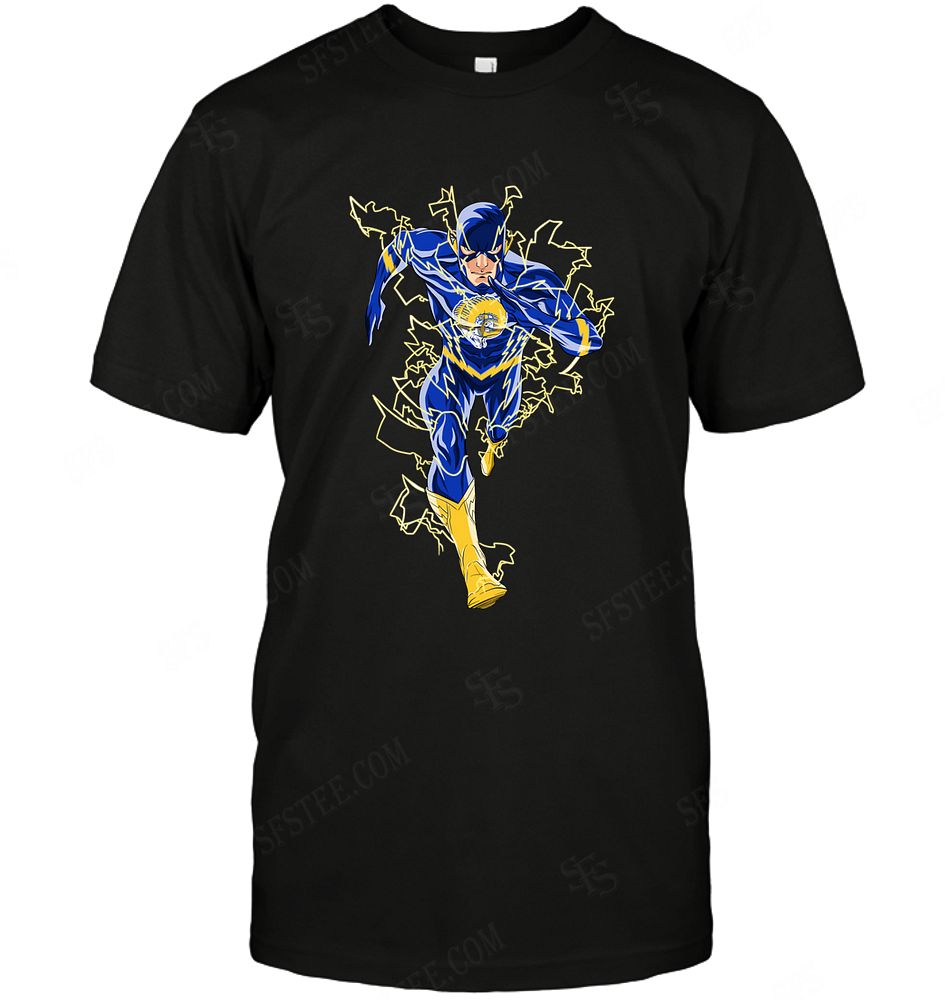 NFL Los Angeles Rams Flash Dc Marvel Jersey Superhero Avenger Long Sleeve Shirt Gift For Fan