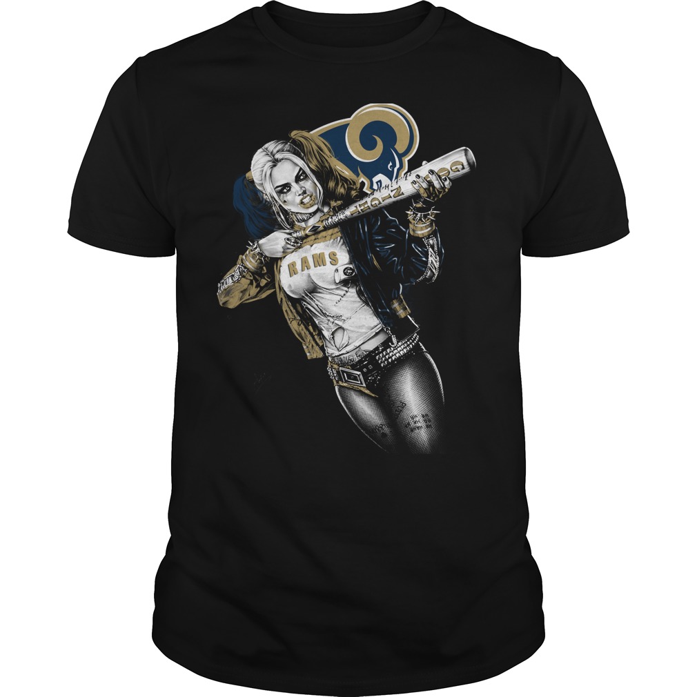 NFL Los Angeles Rams Harley Quinn Sweater Shirt Gift For Fan