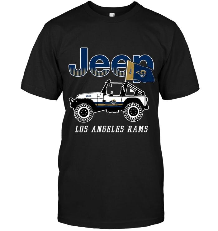 NFL Los Angeles Rams Jeep Shirt Size S-5xl