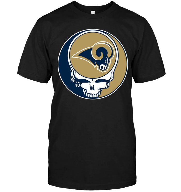 NFL Los Angeles Rams NFL Los Angeles Rams Grateful Dead Fan Fan Football Long Sleeve Shirt Gift For Fan
