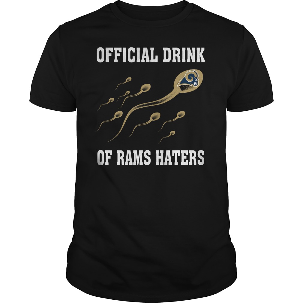 NFL Los Angeles Rams Official Drink Of Los Angeles Rams Haters Tank Top Shirt Gift For Fan