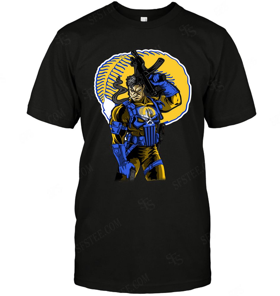 NFL Los Angeles Rams Punisher Dc Marvel Jersey Superhero Avenger Shirt Tshirt For Fan