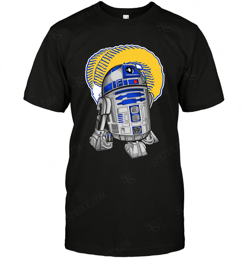 NFL Los Angeles Rams R2d2 Star Wars Shirt Tshirt For Fan