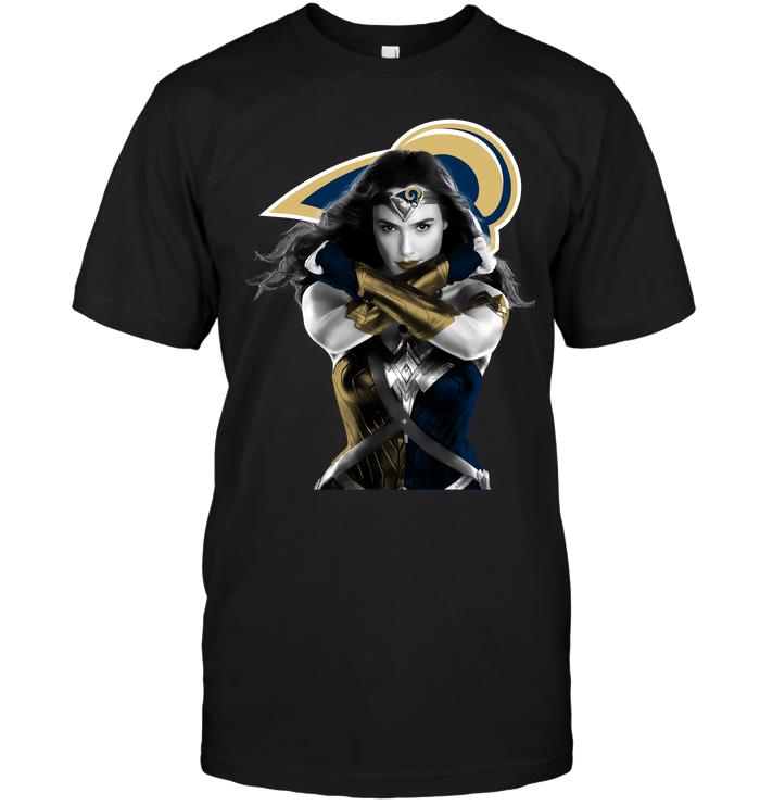 NFL Los Angeles Rams Wonder Woman Los Angeles Rams Shirt Gift For Fan