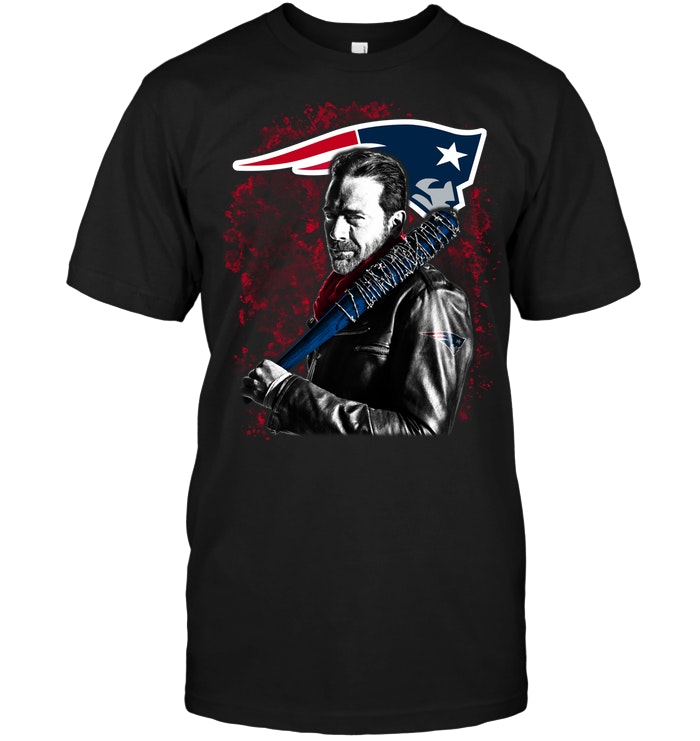 NFL New England Patriots The Walking Dead Negan New England Patriots Hoodie Shirt Tshirt For Fan