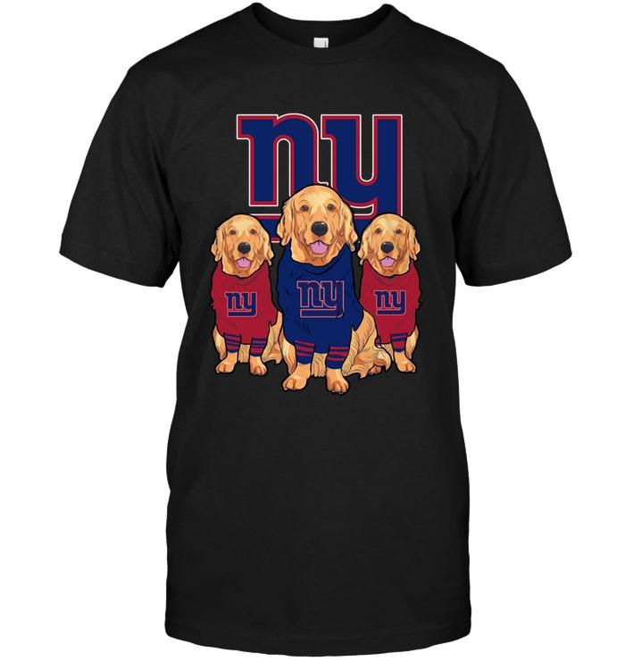 Nfl New York Giants Golden Retriever New York Giants Fan Shirt Size Up To 5xl