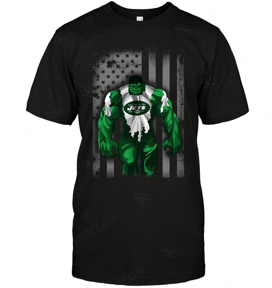 Nfl New York Jets Hulk Dc Marvel Jersey Superhero Avenger Shirt Plus Size Up To 5xl