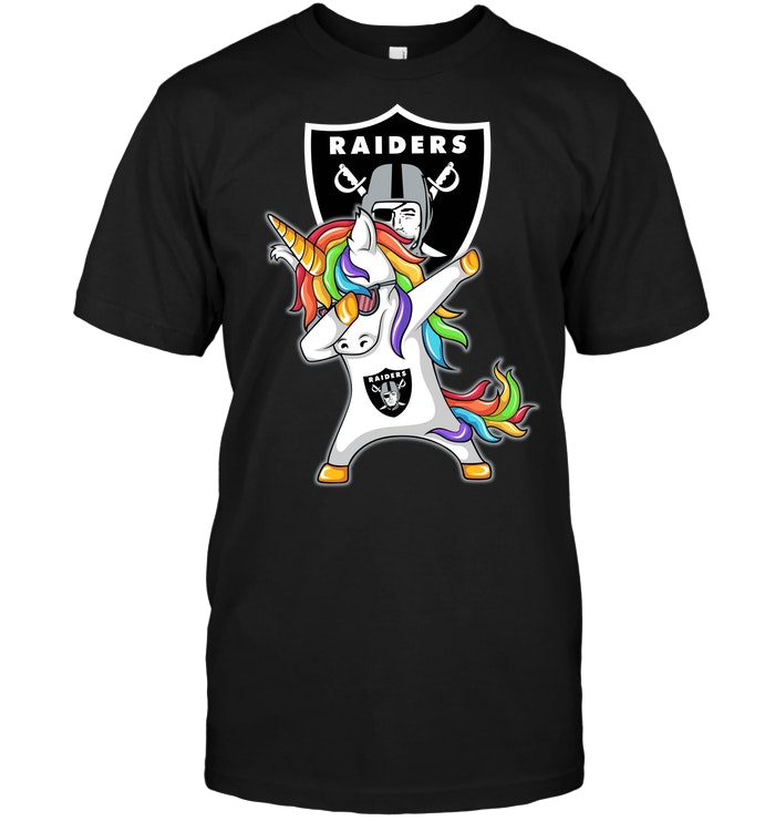 NFL Oakland Las Vergas Raiders Dabbing Hip Hop Unicorn Dab Oakland Las Vergas Raiders Hoodie Shirt Tshirt For Fan