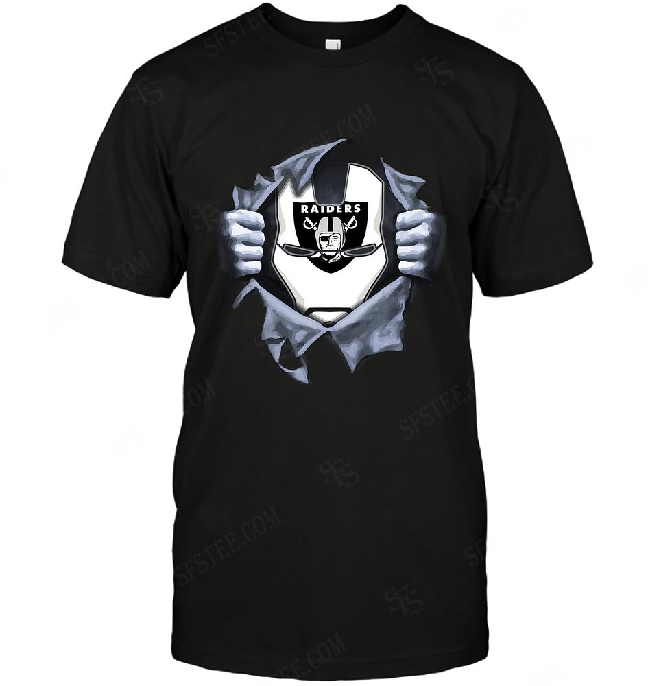 NFL Oakland Las Vergas Raiders Ironman Logo Dc Marvel Jersey Superhero Avenger Hoodie Shirt Tshirt For Fan