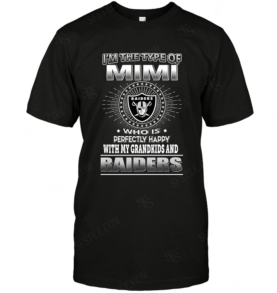 NFL Oakland Las Vergas Raiders Mimi Loves Grandkids Shirt Gift For Fan