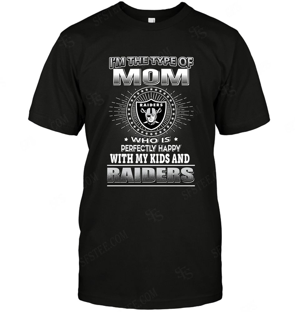 NFL Oakland Las Vergas Raiders Mom Loves Kids Shirt Size Up To 5xl