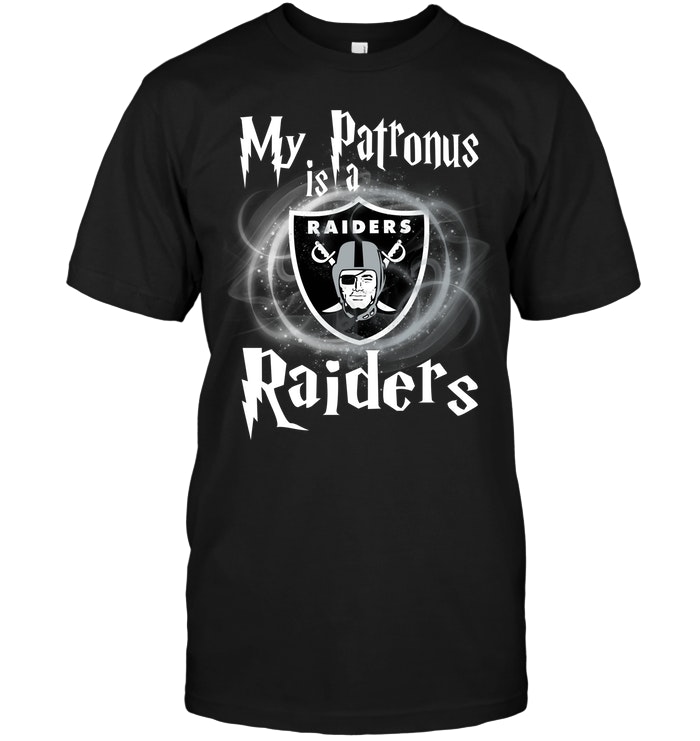 NFL Oakland Las Vergas Raiders My Patronus Is A Oakland Las Vergas Raiders Football NFL Shirt Tshirt For Fan