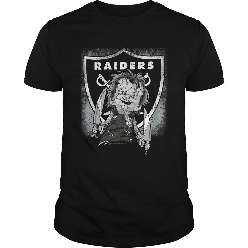 NFL Oakland Las Vergas Raiders NFL Halloween Oakland Las Vergas Raiders Chucky Shirt Gift For Fan