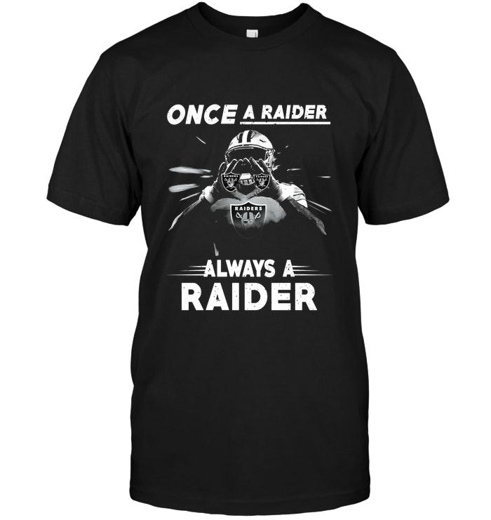 NFL Oakland Las Vergas Raiders Once A Raider Always A Raider Oakland Las Vergas Raiders Fan Shirt Black Tank Top Shirt Gift For Fan