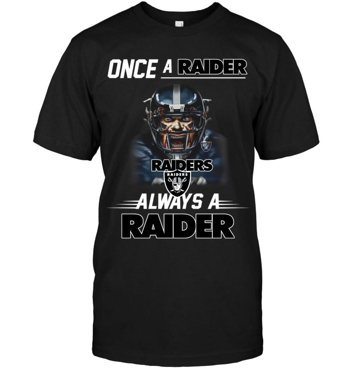 NFL Oakland Las Vergas Raiders Once A Raider Always A Raider Oakland Las Vergas Raiders Fan Shirt Tank Top Shirt Size Up To 5xl
