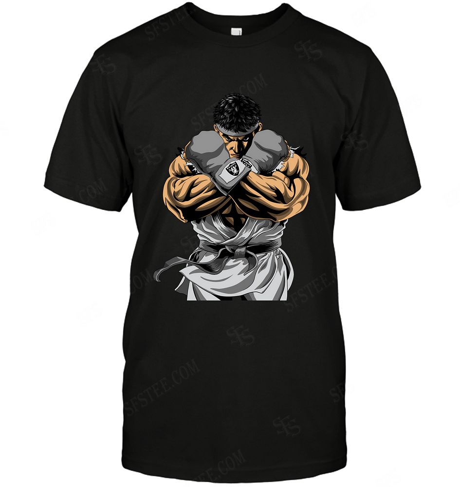 NFL Oakland Las Vergas Raiders Ryu Nintendo Street Fighter Long Sleeve Shirt Tshirt For Fan