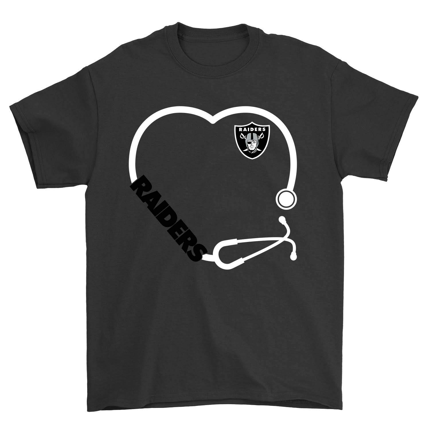 NFL Oakland Las Vergas Raiders Stethoscope Oakland Las Vergas Raiders Shirt Tshirt For Fan