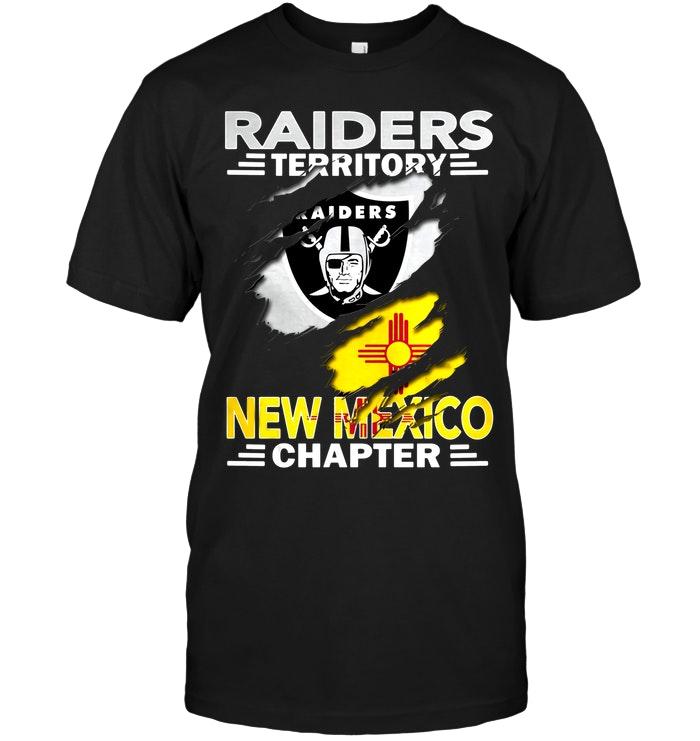 NFL Oakland Las Vergas Raiders Territory New Mexico Chapter Ripped Shirt Black Tank Top Shirt Size Up To 5xl