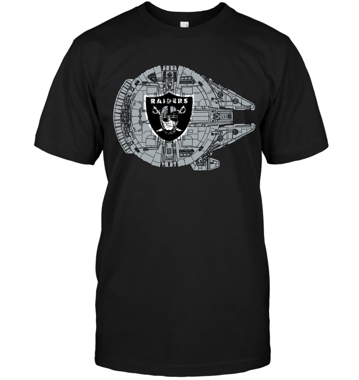 NFL Oakland Las Vergas Raiders The Millennium Falcon Star Wars Sweater Shirt Gift For Fan