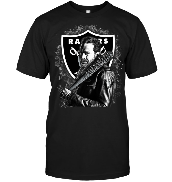 NFL Oakland Las Vergas Raiders The Walking Dead Negan Oakland Las Vergas Raiders Sweater Shirt Size S-5xl