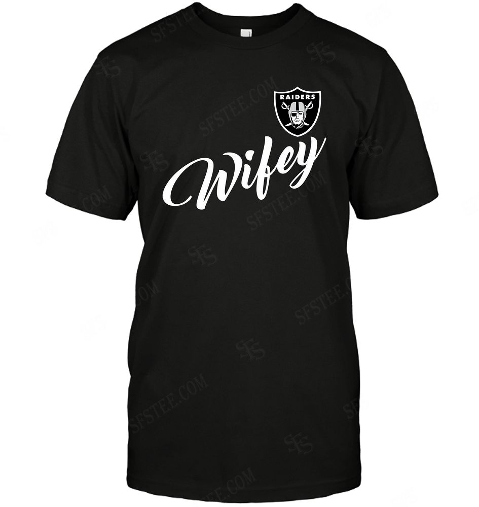 NFL Oakland Las Vergas Raiders Wifey Wife Honey Sweater Shirt Tshirt For Fan