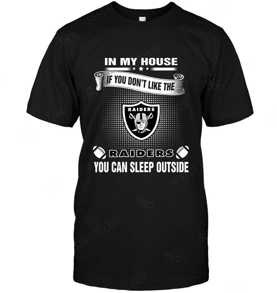 NFL Oakland Las Vergas Raiders You Can Sleep Outside Long Sleeve Shirt Size Up To 5xl