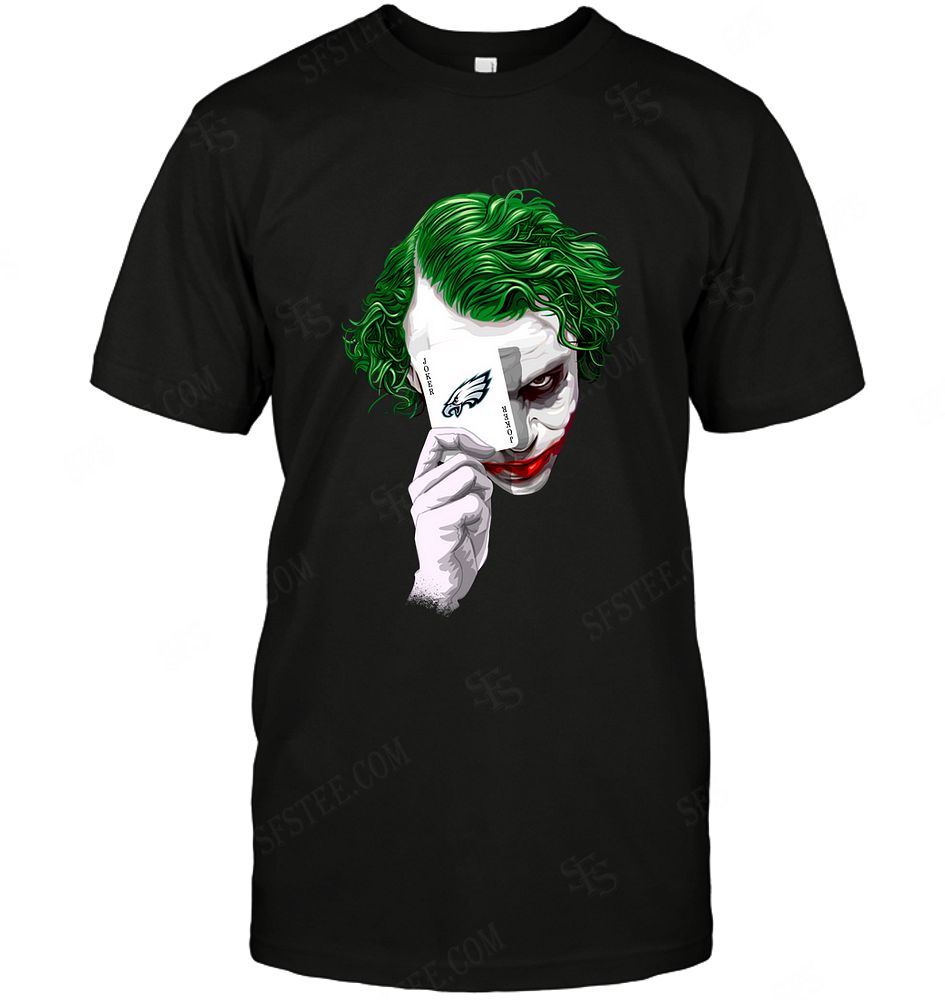 NFL Philadelphia Eagles Joker Dc Marvel Jersey Superhero Avenger Tank Top Shirt Size Up To 5xl