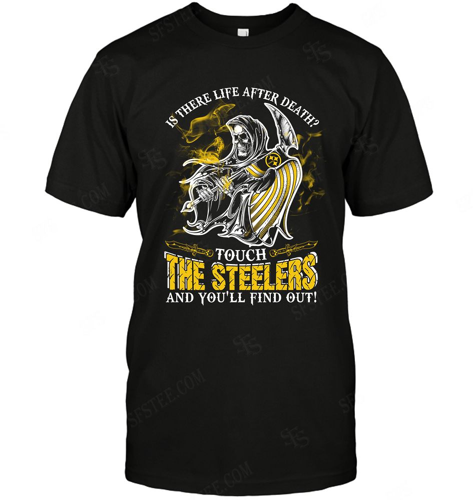 NFL Pittsburgh Steelers Dont Touch My Team Long Sleeve Shirt Size Up To 5xl