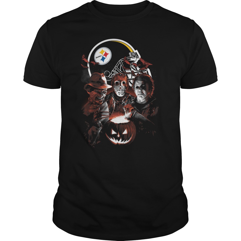 NFL Pittsburgh Steelers Halloween Scream Team Shirt Gift For Fan