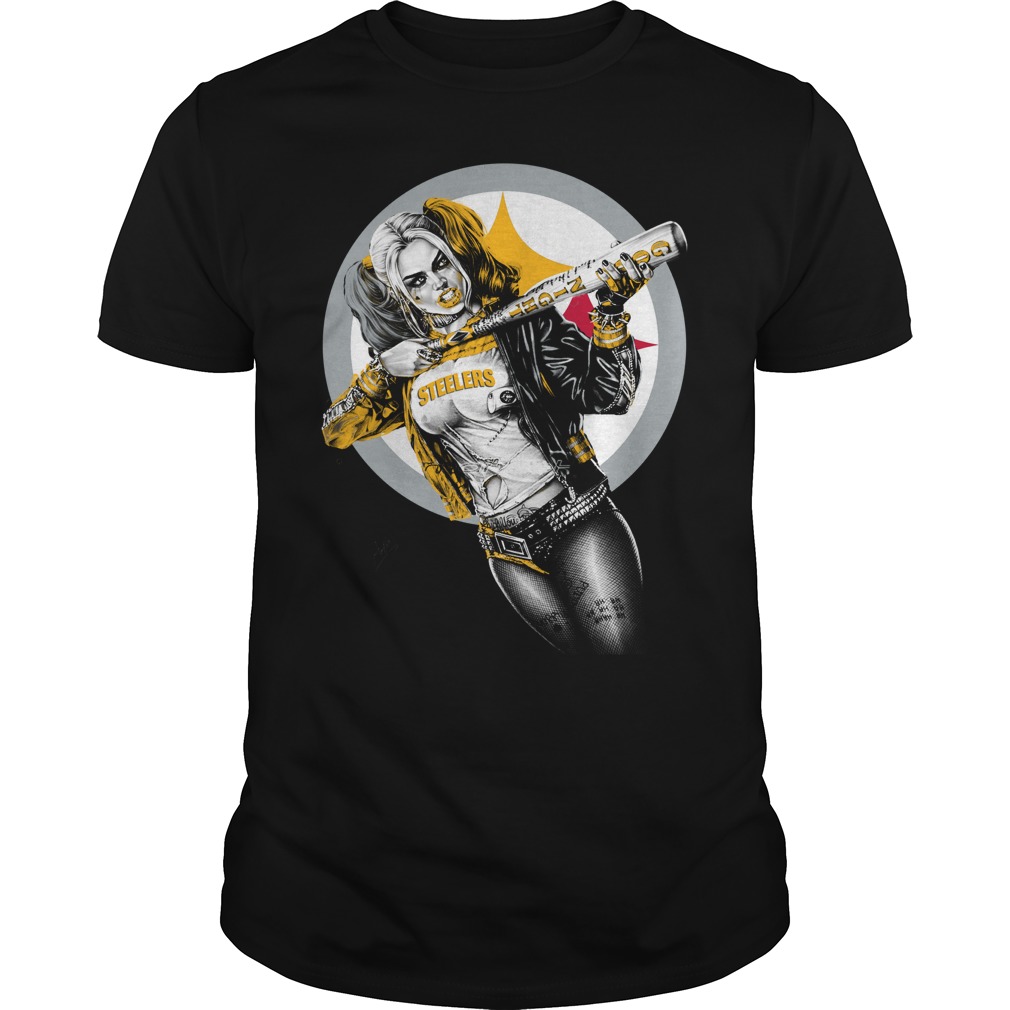 NFL Pittsburgh Steelers Harley Quinn Shirt Tshirt For Fan