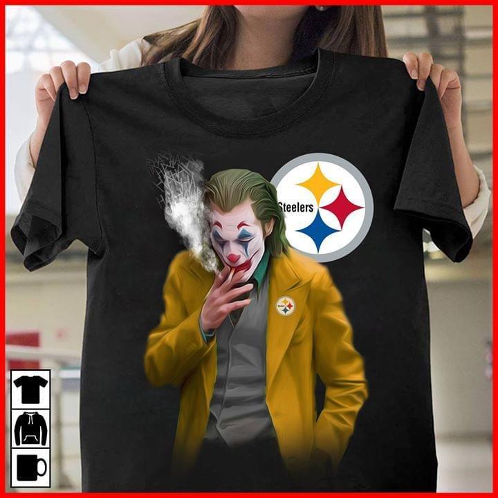 NFL Pittsburgh Steelers Joker For Steeler Fan Shirt Black Shirt Gift For Fan