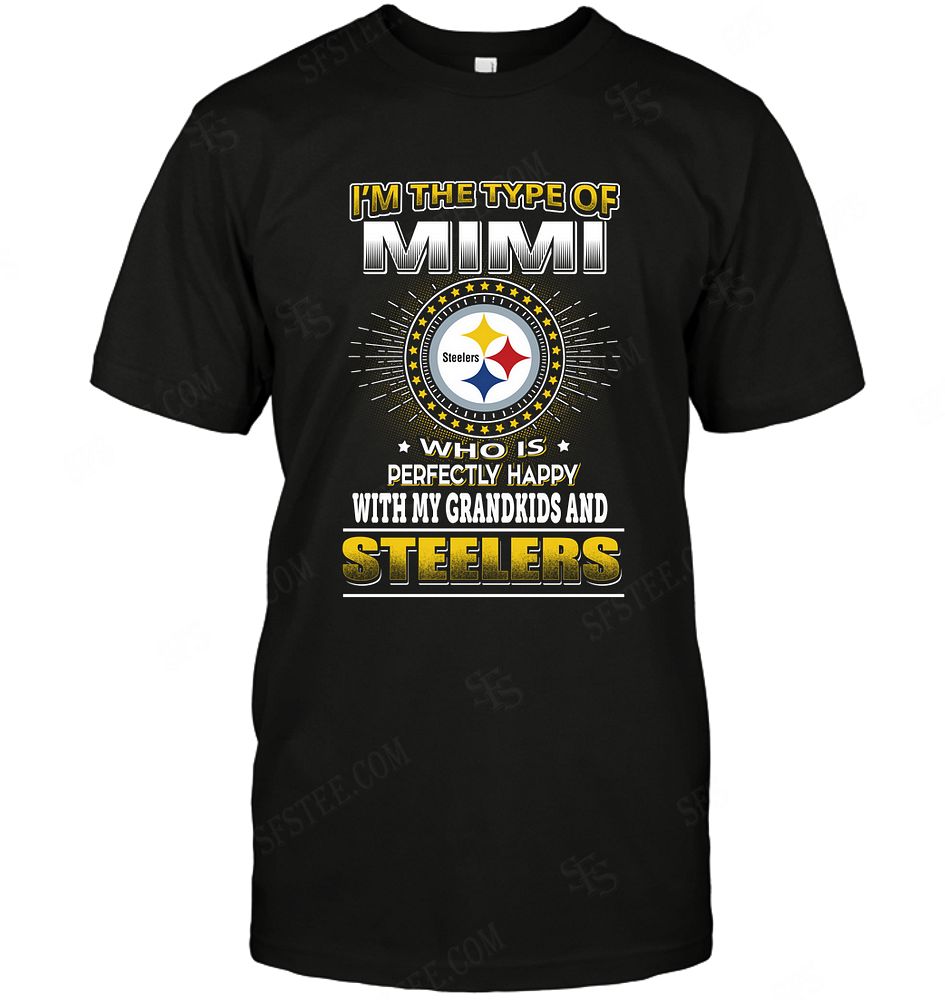 NFL Pittsburgh Steelers Mimi Loves Grandkids Shirt Size S-5xl