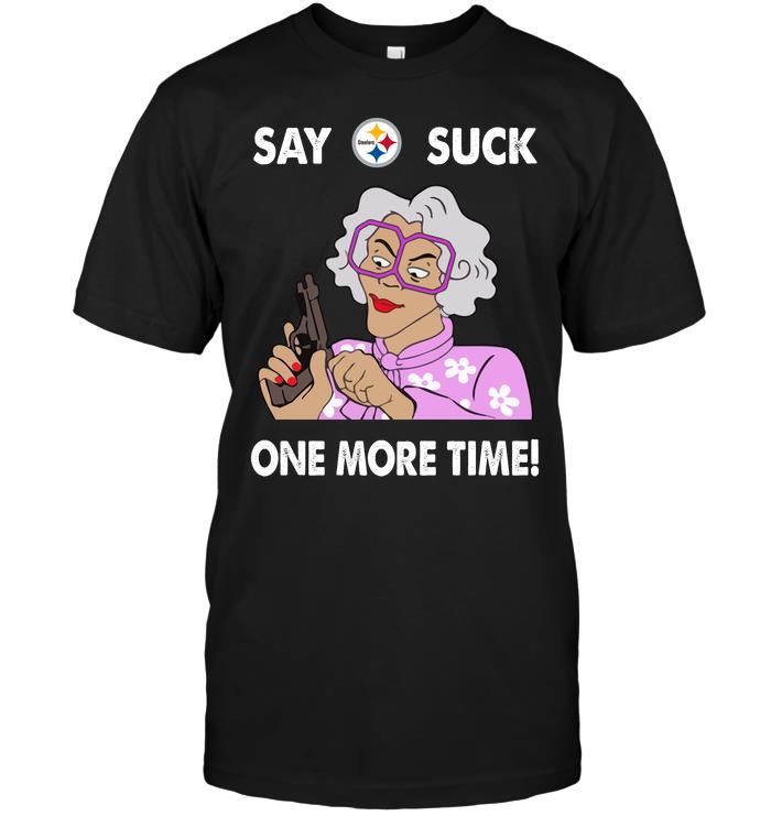 NFL Pittsburgh Steelers Say Pittsburgh Steelers Suck One More Time Long Sleeve Shirt Tshirt For Fan