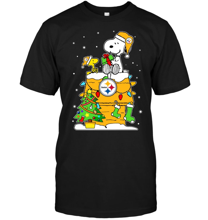 NFL Pittsburgh Steelers Snoopy Woodstock Christmas Sweater Shirt Size Up To 5xl