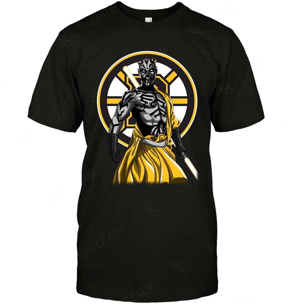 Nhl Boston Bruins Darth Maul Star Wars Shirt Plus Size Up To 5xl