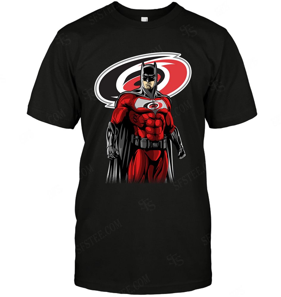 Nhl Carolina Hurricanes Batman Dc Marvel Jersey Superhero Avenger Tshirt Plus Size Up To 5xl