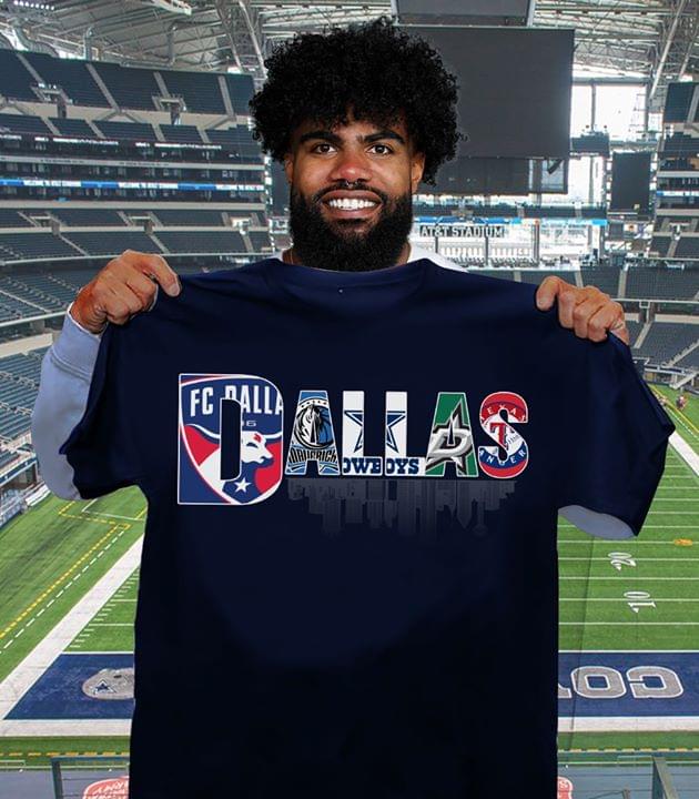Nhl Dallas Stars Dallas Sport Team Dallas Cowboys Dallas Stars Texas Rangers Shirt Plus Size Up To 5xl