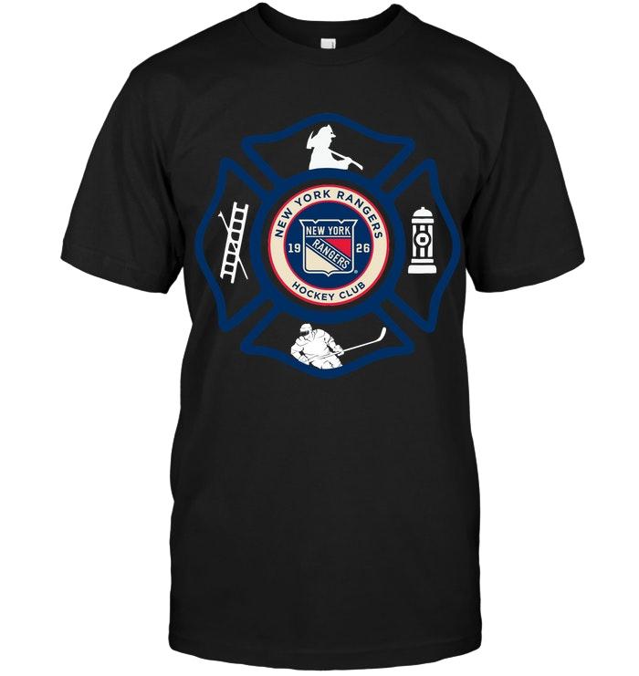 Nhl New York Rangers Firefighter Shirt Shirt Plus Size Up To 5xl