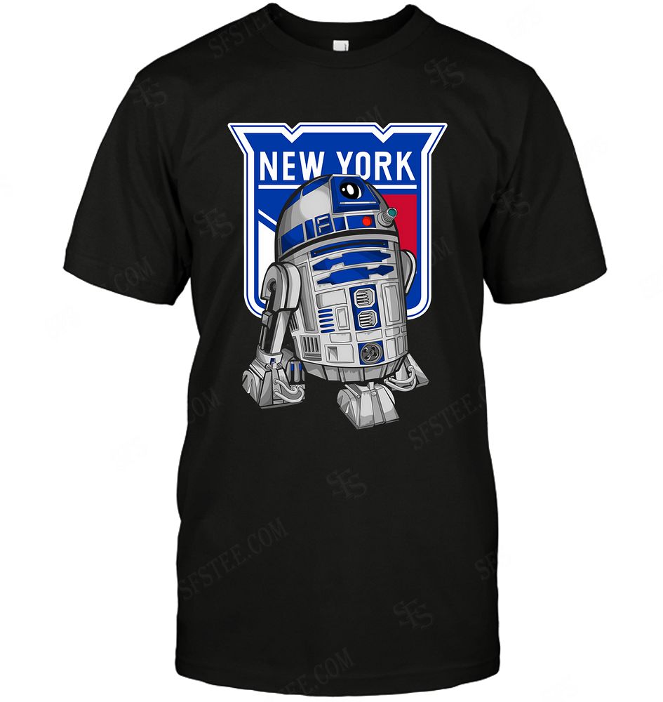 Nhl New York Rangers R2d2 Star Wars Shirt Plus Size Up To 5xl