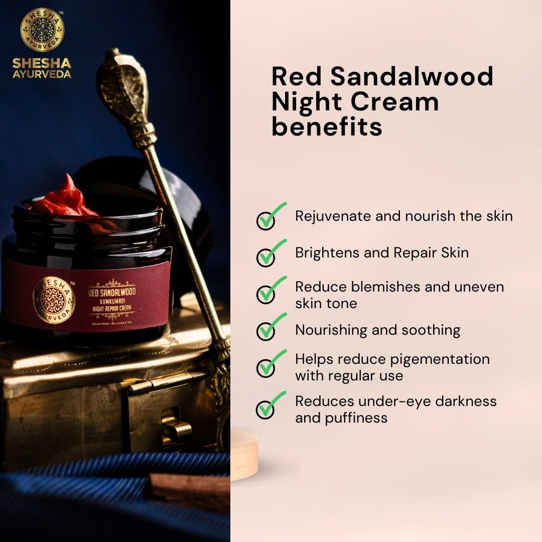 Using Shesha Discover the Magic of Red Sandalwood Cream – Your Ultimate Solution for ...