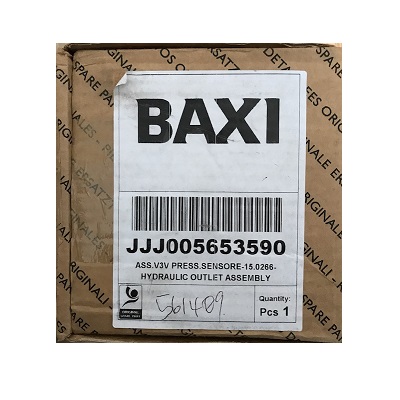 Baxi JJJ005653590 Hydraulic Outlet Assembly (Grade B)