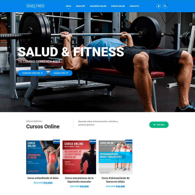 E-Learning Salud & Fitness